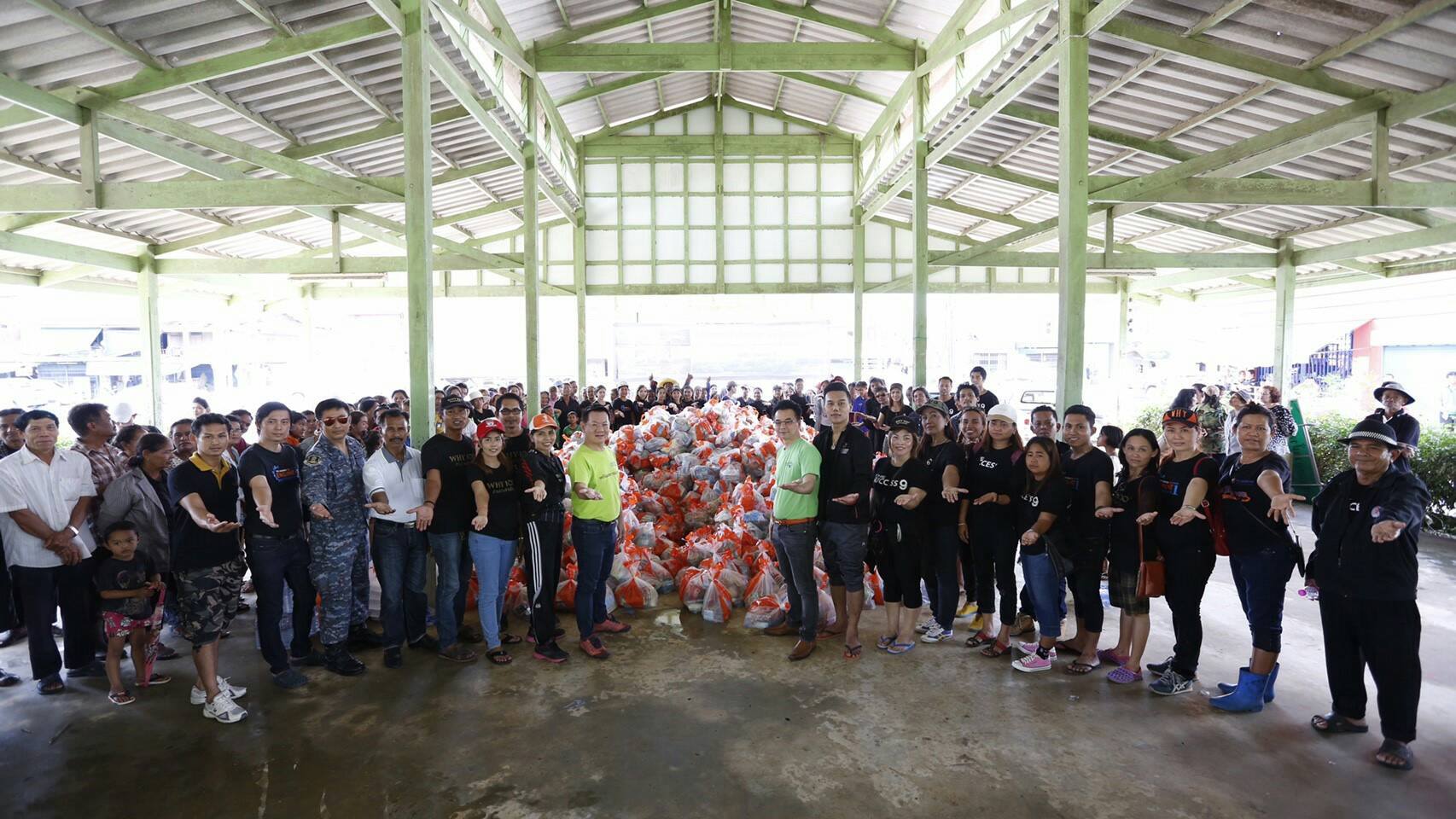 SUCCESSMORE โครงการน้ำใจช่วยน้ำท่วมภาคใต้ (2)